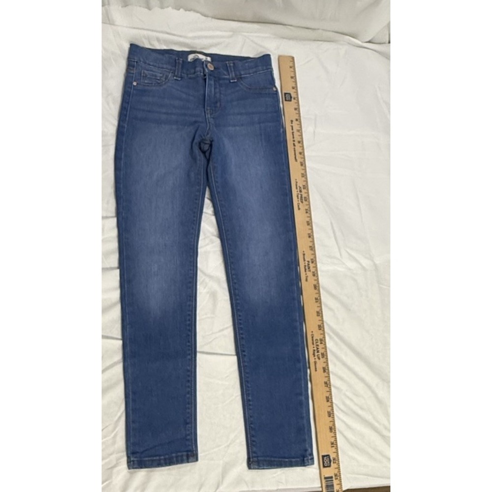Girls 12 Slim Jeans Jordache Skinny Light Wash Denim Blue Jeans Adjustable Waist